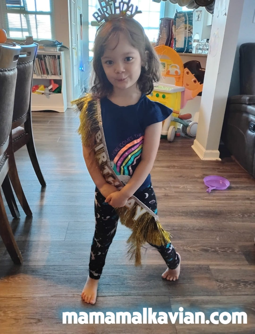 Sabrina’s Unicorn Poop Inspired Birthday Party with free printables